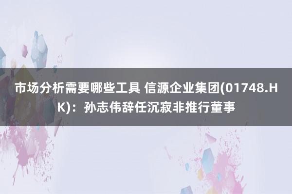 市场分析需要哪些工具 信源企业集团(01748.HK)：孙志伟辞任沉寂非推行董事