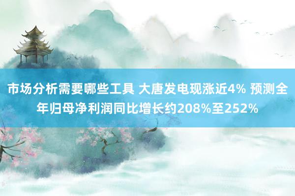 市场分析需要哪些工具 大唐发电现涨近4% 预测全年归母净利润同比增长约208%至252%