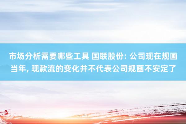 市场分析需要哪些工具 国联股份: 公司现在规画当年, 现款流的变化并不代表公司规画不安定了