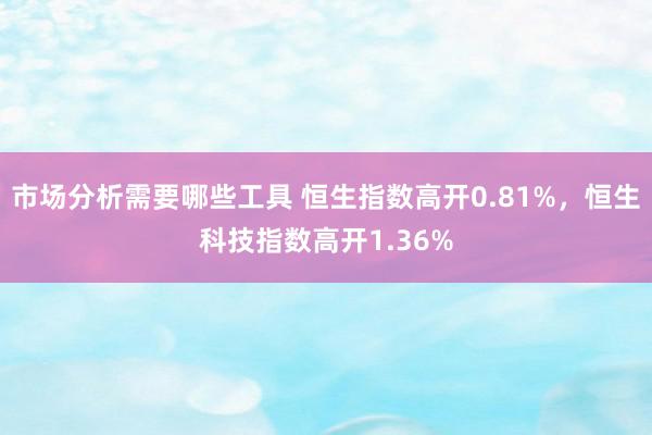 市场分析需要哪些工具 恒生指数高开0.81%，恒生科技指数高开1.36%